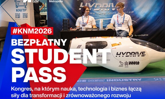 Bezpłatny Student Pass na Deep Tech Transformation Forum i KNM 2026!