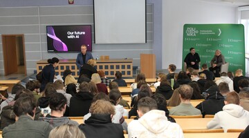 Zielonego Spotkania z Laurencem Schoultzem, współzałożycielem QX