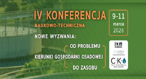 Dr hab. Anna Grobelak prof. PCz uczestnikiem konferencji "Nowe wyzwania: kierunki gospodarki osadowej – od problemu do zasobu"