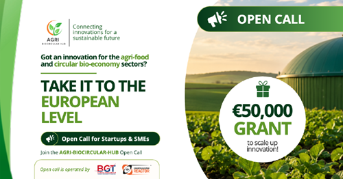 AGRI-BIOCIRCULAR-HUB oferuje granty dla MŚP i startupów z Polski, Łotwy i Ukrainy!