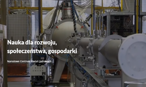 Pierwsze szkolenia w siedzibie Narodowego Centrum Badań Jądrowych w Świerku.