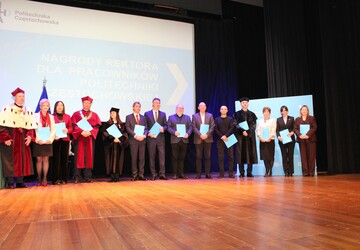 Uroczystość wręczenia nagród i odznaczeń na Politechnice Częstochowskiej