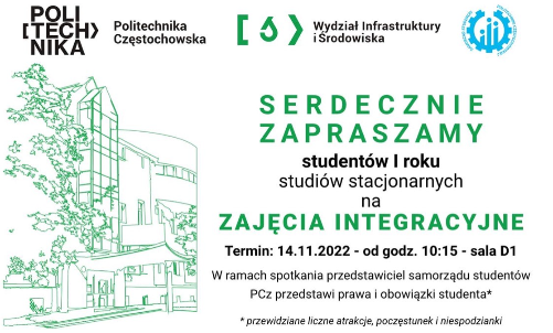 Spotkanie integracyjne dla studentów I roku