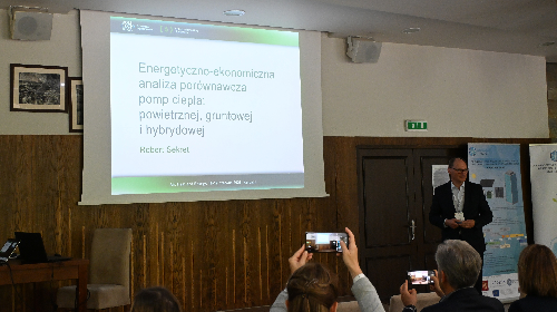 Prof. Robert Sekret na konferencji Air, Heat and Energy 2026