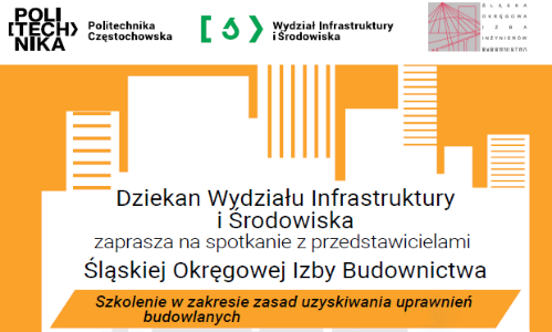 Szkolenie w zakresie zasad uzyskiwania uprawnień budowlanych - 18.03.2023 rok