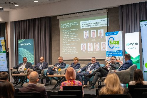 Dr hab. inż. Jurand Bień, prof. PCz. na konferencji EKORUM